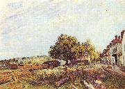 Alfred Sisley, Saint Mammes am Morgen